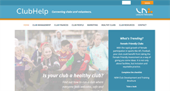 Desktop Screenshot of clubhelp.org.au
